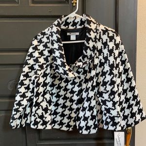 Skirt with matching jacket.